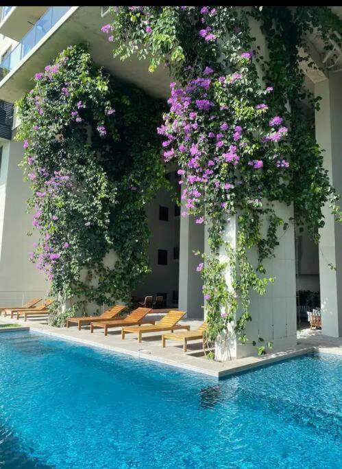 Charming Zen-Style Beach Apartment At Punta Caelo San Carlos Esterno foto